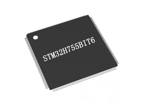 STM32H755BIT6 Hochleistung DSP mit Flash-Speicher ICs 2MBytes Mikroregler DPs FPU