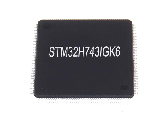 Einkernige Hochleistung Mikroregler LQFP176 ICs 480MHz STM32H743IGK6
