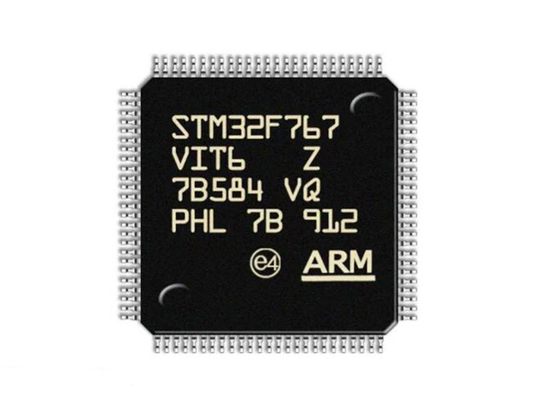 Mikroregler IC LQFP100 der Hochleistungs-STM32F767VIT6 2Mbytes einkernig