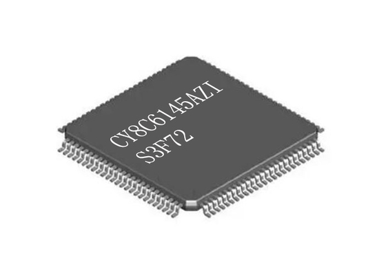 Doppel-Oberflächengeringe energie CPU-Mikroregler ICs CY8C6145AZI-S3F72 berg-LQFP100