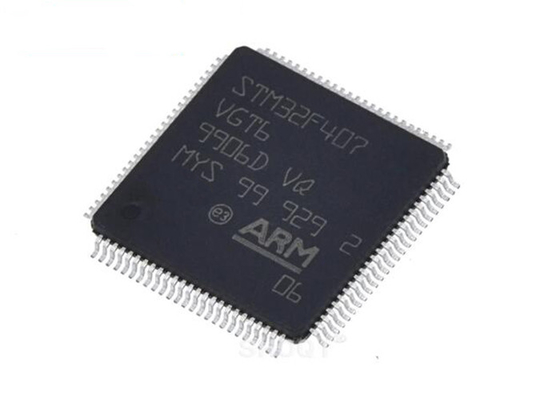 Mikroregler IC STM32F407VGT6 1 MBYTE des Flash-Speichers LQFP100 einkernig
