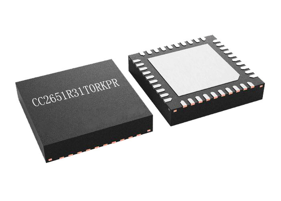 VQFN40 CC2651R31T0RKPR 32Bit einzelnes Protokoll 2.4GHz drahtloses MCU der Arm-Rinden-M4