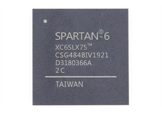 Der IC-Chip-XC6SLX75-2CSG484I feldprogrammierbarer Oberflächenberg Gatteranordnungs-484FBGA