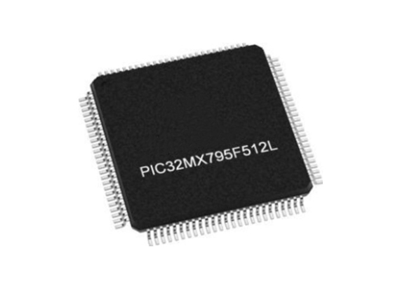 Grelle PIC32MX795F512L-80I/PT einkernige 32-Bit-Mikroregler 512KB - MCU 100-TQFP