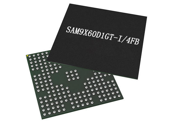 Mikrocontroller MCU SAM9X60D1GT-I/4FB 32-Bit-Mikroprozessor IC 233-TFBGA Paket