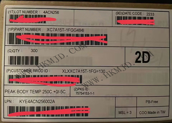 Gatteranordnung 484-BBGA der integrierten Schaltung feldprogrammierbare des Chip-XC7A15T-1FGG484I Artix-7