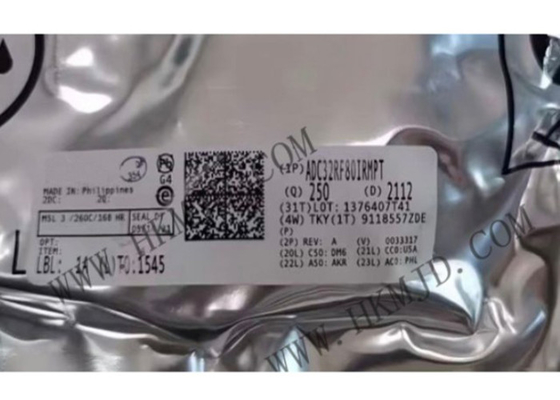 IC brechen Empfänger ADC32RF80IRMPT-Zweikanal-Telekommunikations-3-GSPS und Messwertgeber ab