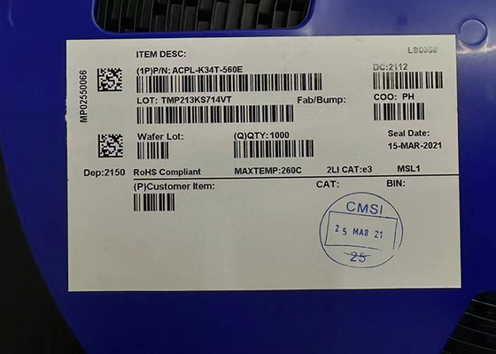 ACPL-K34T-560E Automobil-2,5 A Spitze mit hohem Ausschuss gegenwärtiger MOSFET-Tor-Antriebs-Optokoppler