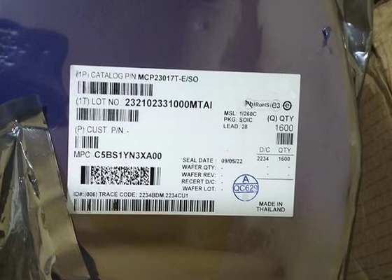 MHZ 28-SOIC MCP23017T-E/SO IC-Chip-1,7 16-Bit-Input-/Outputexpander mit serieller Schnittstelle