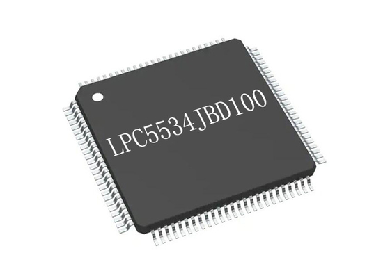 einkerniger Mikroregler IC 100HLQFP der integrierten Schaltung 150MHz des Chip-LPC5534JBD100