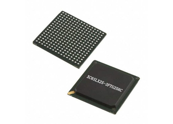 Integriertes Draht-Bindungics XC6SLX25-3FTG256C Oberflächenpaket FPGAs IC berg-256-LBGA