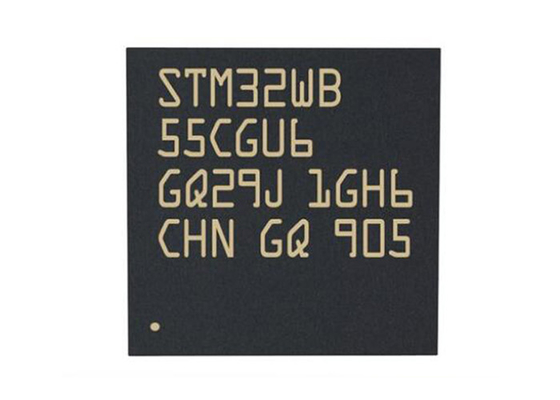 Mikroregler MCU STM32WB55CGU6 Arm-Rinde M4 MCU Rf-Transceiver-IC 48UFQFN