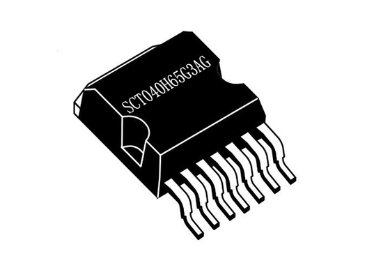 Chip SCT040H65G3AG SIC-integrierter Schaltung sic MOSFETs H ² PAK-7 Transistoren großer Bandlücke