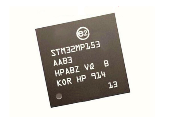 Mikroprozessor ICs 354LFBGA des Mikroregler-MCU STM32MP153AAB3 32Bit Oberflächenberg