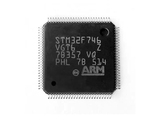 Einkerniger STM32F746VGT6 Mikroregler-Chip des Mikroregler-MCU 100LQFP 216MHz