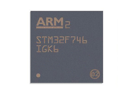 Mikroregler der Hochleistungs-STM32F746IGK6 des Mikroregler-MCU 201UFBGA 216MHz brechen ab