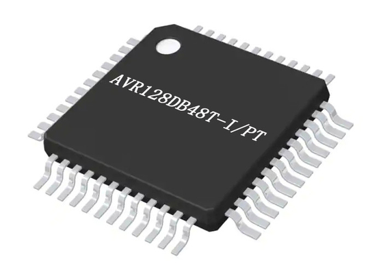 Universeller Mikroregler MCU AVR128DB48T-I/PT 128KB grelles 48-TQFP