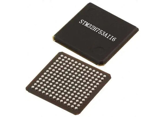 Einkerniger 169-UFBGA Oberflächenberg STM32H753AII6 bettete Mikroregler IC ein