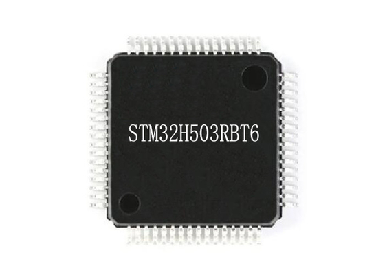 Mikroregler ICs 128KB des Mikroregler-MCU STM32H503RBT6 LQFP64 250MHz Blitz