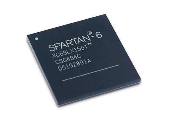 FPGA-Chips XC6SLX150-2CSG484C 484FBGA Spartan 6 LX Feldprogrammierbare Tor-Array