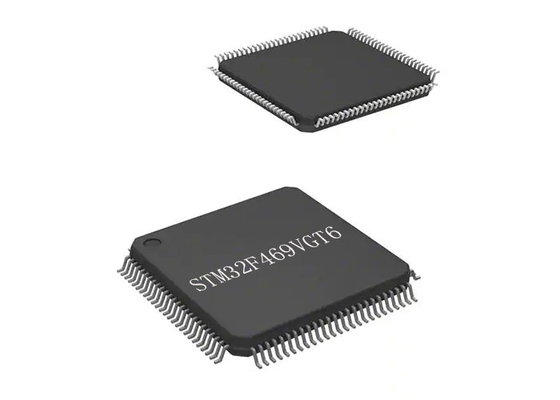 ARM Cortex-M4 1MB bettete Oberflächenberg Mikroregler ICs STM32F469VGT6 ein