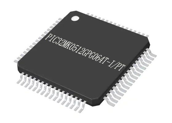 Einkerniger Mikroregler IC PIC32MK0512GPG064T-I/PT Mikroregler-MCU 64TQFP