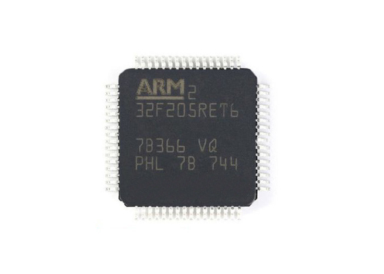 Mikroregler MCU IC STM32F205RET6 BLITZ 64-LQFP Paket-Oberflächen-Berg