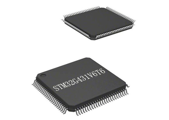 170MHz Mikroregler IC 100LQFP des Mikroregler-MCU STM32G431V6T6 einkernig