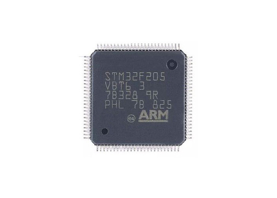 Mikroregler MCU STM32F205VBT6 BLITZ 100-LQFP bettete Mikroregler ein
