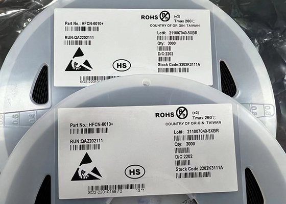 Mitte-Hochpasskeramikfilter 6SMD 50Ohm der integrierten Schaltung des Chip-HFCN-6010+