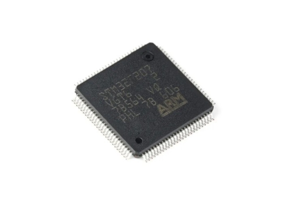 Hochleistung des Mikroregler-MCU STM32F207VGT6 bettete Prozessoren LQFP100 ein