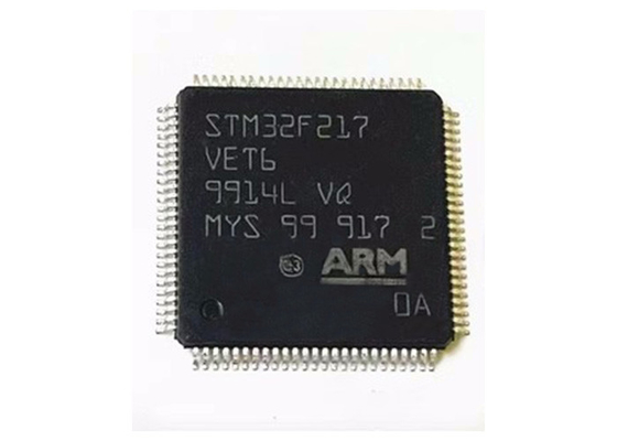 STM32F217VET6 bettete 32-Bit-512KB BLITZ 100-LQFP Mikroregler IC ein