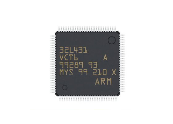 Ultra-Niedrig-Energie 256KB 100-LQFP STM32L431VCT6 bettete Mikroregler IC ein