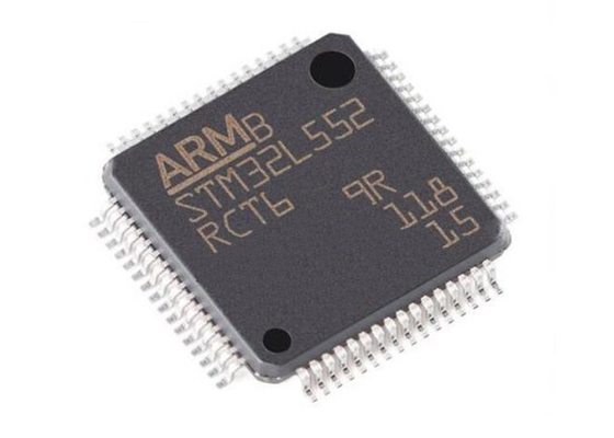 Einkerniger STM32L552RCT6 greller Mikroregler-Chip des Mikroregler-MCU 64LQFP 256KB