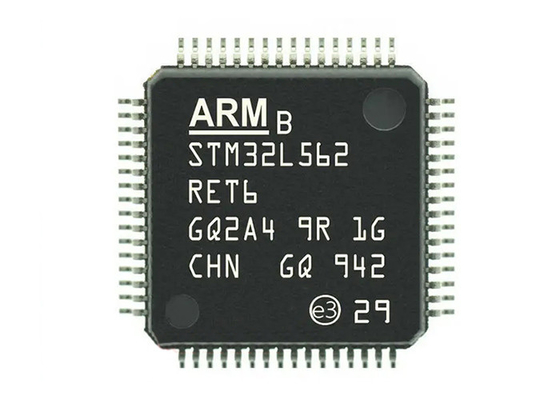 512KB BLITZ STM32L562RET6 bettete Oberflächen-Berg der Mikroregler-64-LQFP ein