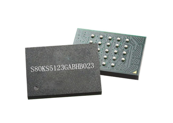Gedächtnis IC der integrierten Schaltung des Chip-512Mbit S80KS5123GABHB023 35ns 24-FBGA