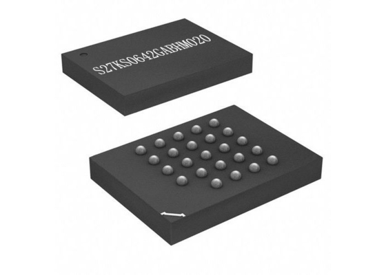 Pseudo-SRAM Speicherchip 200MHz der integrierten Schaltung 64Mbit des Chip-S27KS0642GABHM020