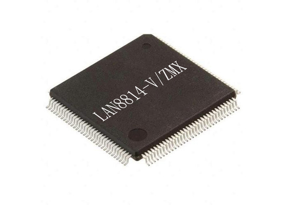 Elektronische integrierte Schaltungen 128-TQFP LAN8814-V/ZMX 4-Port Ethernet Transceiver IC