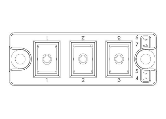 Automotive-IGBT-Module MSCDC150A170D1PAG 150A-Phasenbein-SiC-Dioden-Leistungsmodul