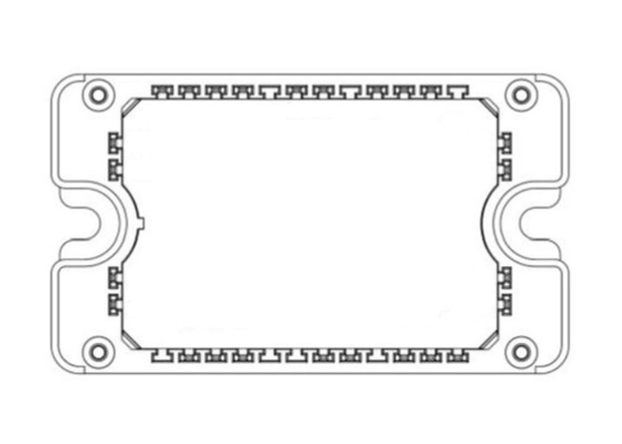Vollbrücke Mosfet-4N-Channel Reihen-MSCSM170HM23CT3AG sic MOSFET-Energie-Modul 602W