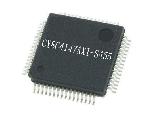 Mikroregler 32Bit brechen einkernige CY8C4147AXI-S455 Chips TQFP64 48MHz IC ab