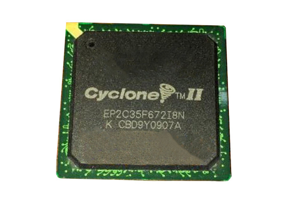 FPGA bricht feldprogrammierbaren Chip EP2C35F672I8N der Gatteranordnungs-FBGA672 des Wirbelsturm-II IC ab