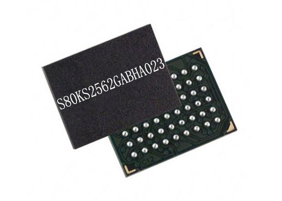 Pseudo-SRAM Gedächtnis IC der integrierten Schaltung S80KS2562GABHA023 des Chip-24-VBGA 256Mbit
