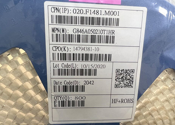 Integrierte Schaltung Chip Tubes And Wire Housings G846A050210T1HR SMD