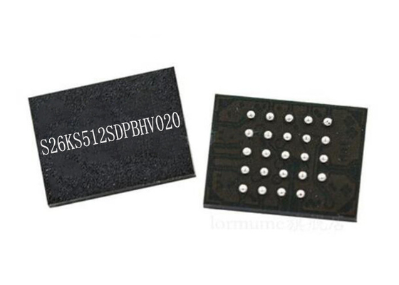 NOCH paralleler Chip integrierter Schaltung 24-FBGA Gedächtnis ICs S26KS512SDPBHV020 512Mbit