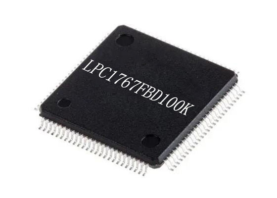 Mikroregler-Chips 100-LQFP 100MHz des Mikroregler-MCU LPC1767FBD100K 32Bit