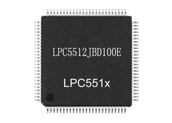 150MHz einkerniges LPC5512JBD100E bettete Blitz der Mikroregler-100-LQFP 64KB ein