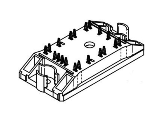 Des IGBT-Modul-NXH80T120L2Q0S2TG Automobil-IGBT Module Energie-Modul-1200V