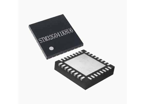 64MHz Mikroregler IC 32-UFQFN des Mikroregler-MCU STM32G041K8U6 32Bit einkernig