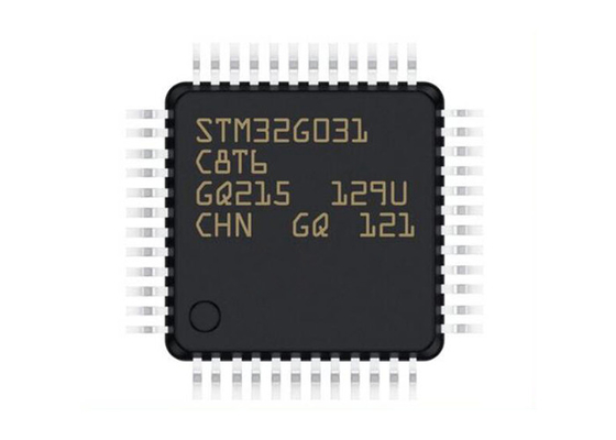 Einkerniger STM32G031C8T6 greller Mikroregler IC des Mikroregler-MCU 48-LQFP 64KB